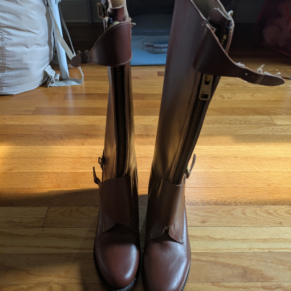 Stylish Brown Over the Knee Boots